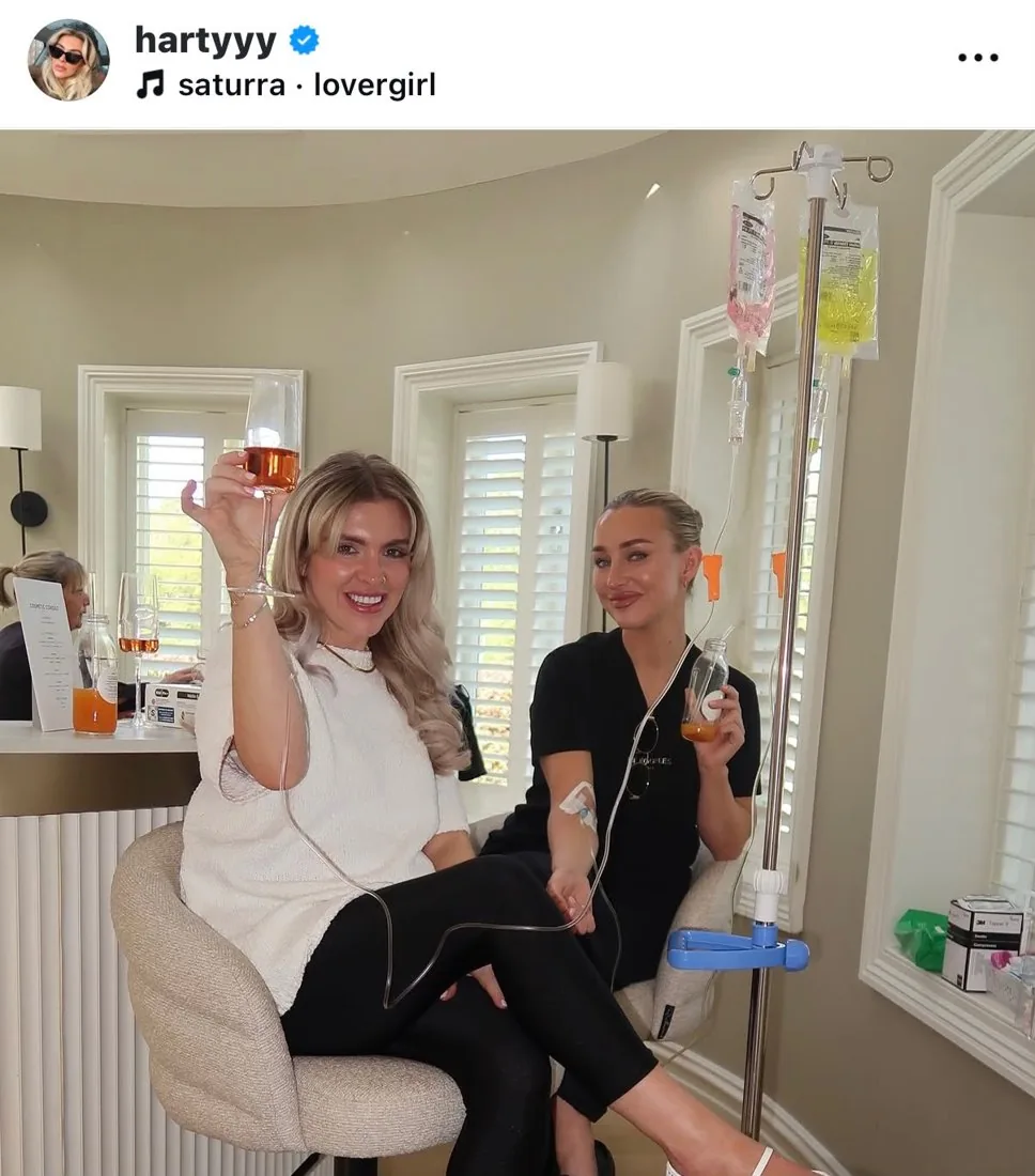 IV wellness drips at the clinic