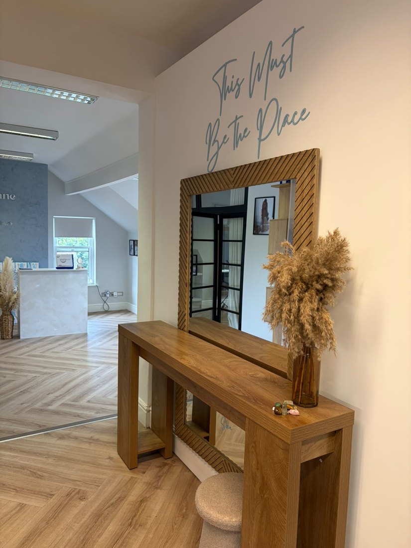 Clinic entrance and styling